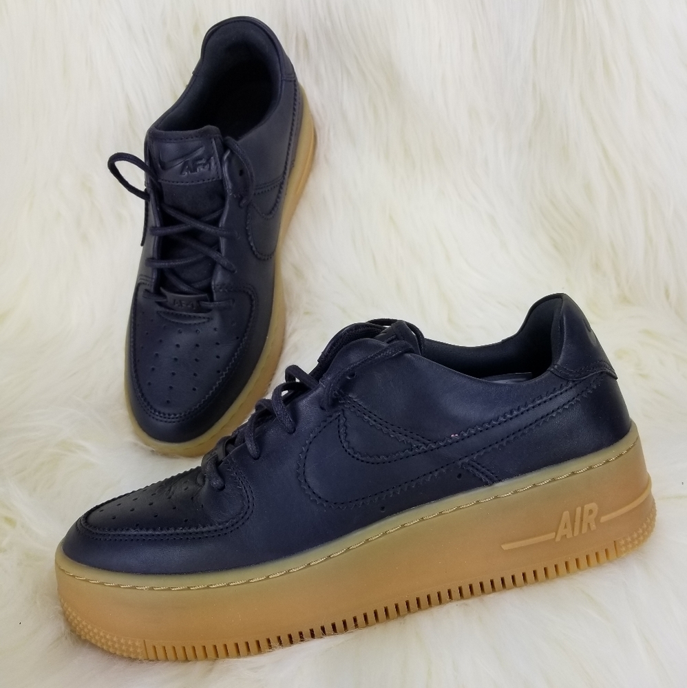 NEW NIKE AF1 SAGE LOW LX Sneakers Shoes Oil Grey - Picture 8 of 8